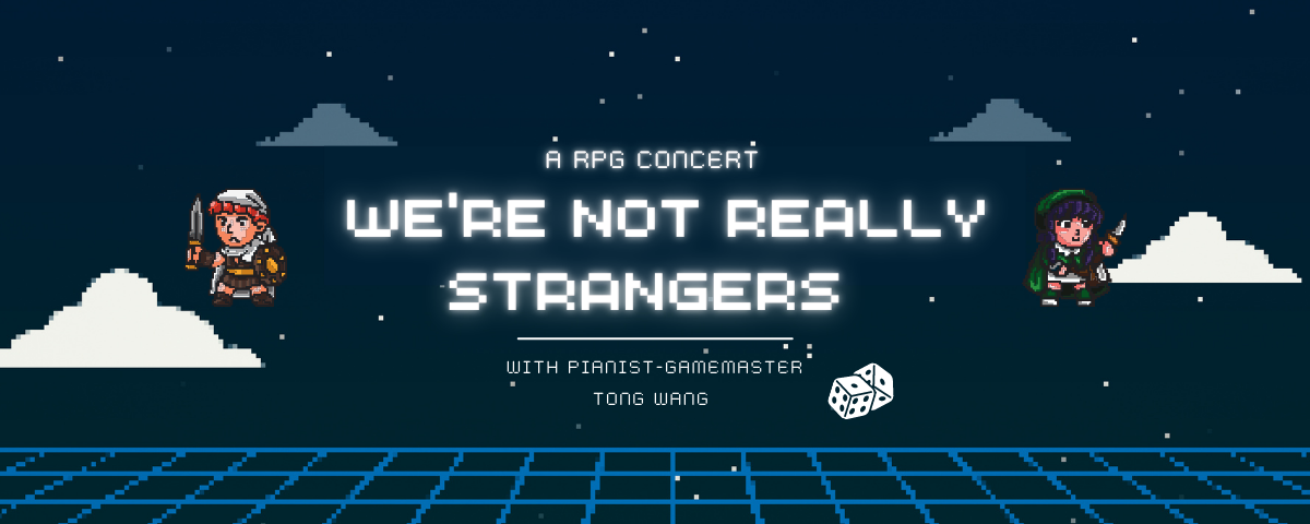 Header image of page : WE'RE NOT REALLY STRANGERS