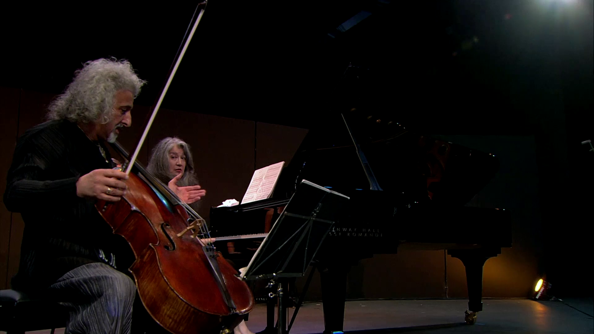 VF25 07 28 1930 MISCHA MAISKY / MARTHA ARGERICH - Verbier